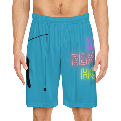 Basketball Shorts: Fishing Turquoise