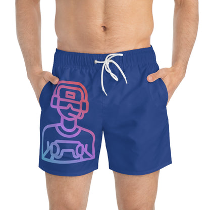 Swim Trunks: Gaming Blue