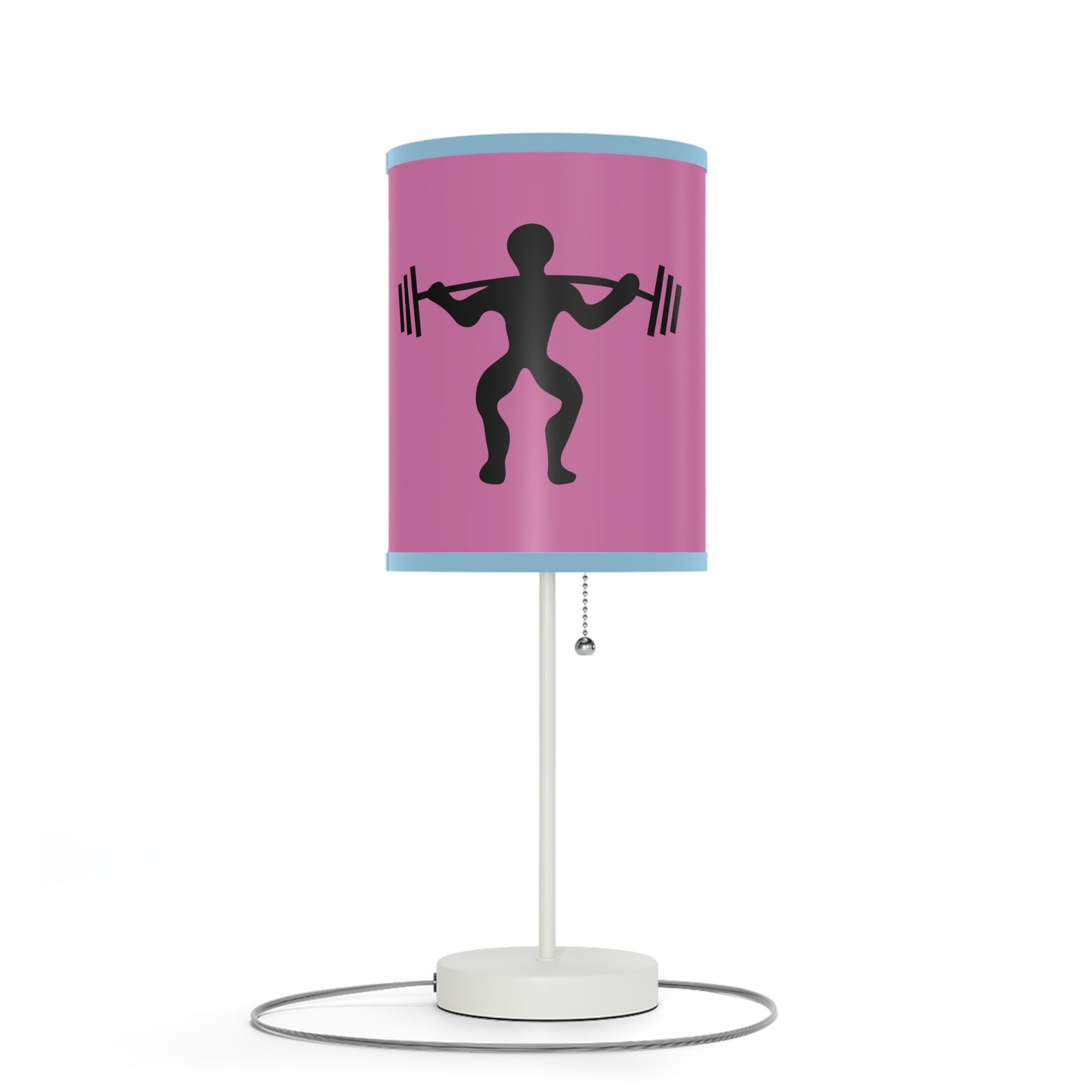 Lamp on a Stand, US|CA plug: Weightlifting Lite Pink 