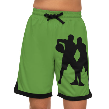 Basketball Rib Shorts: Basketball Green