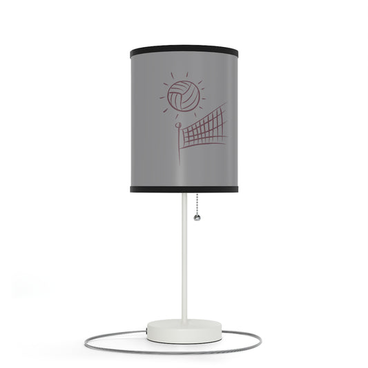 Lamp on a Stand, US|CA plug: Volleyball Grey