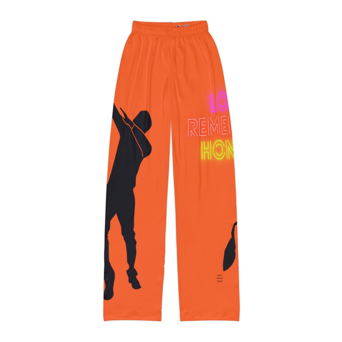 Kids Pajama Pants: Dance Orange