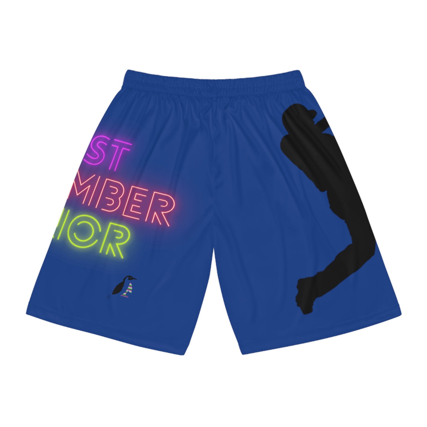 Mga Short sa Basketbol: Baseball Dark Blue 