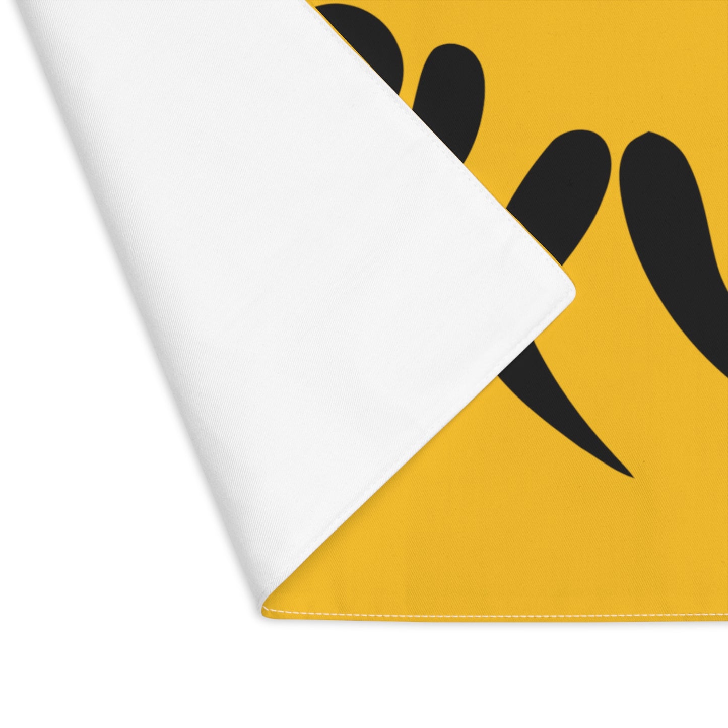 Placemat, 1pc: Wrestling Yellow