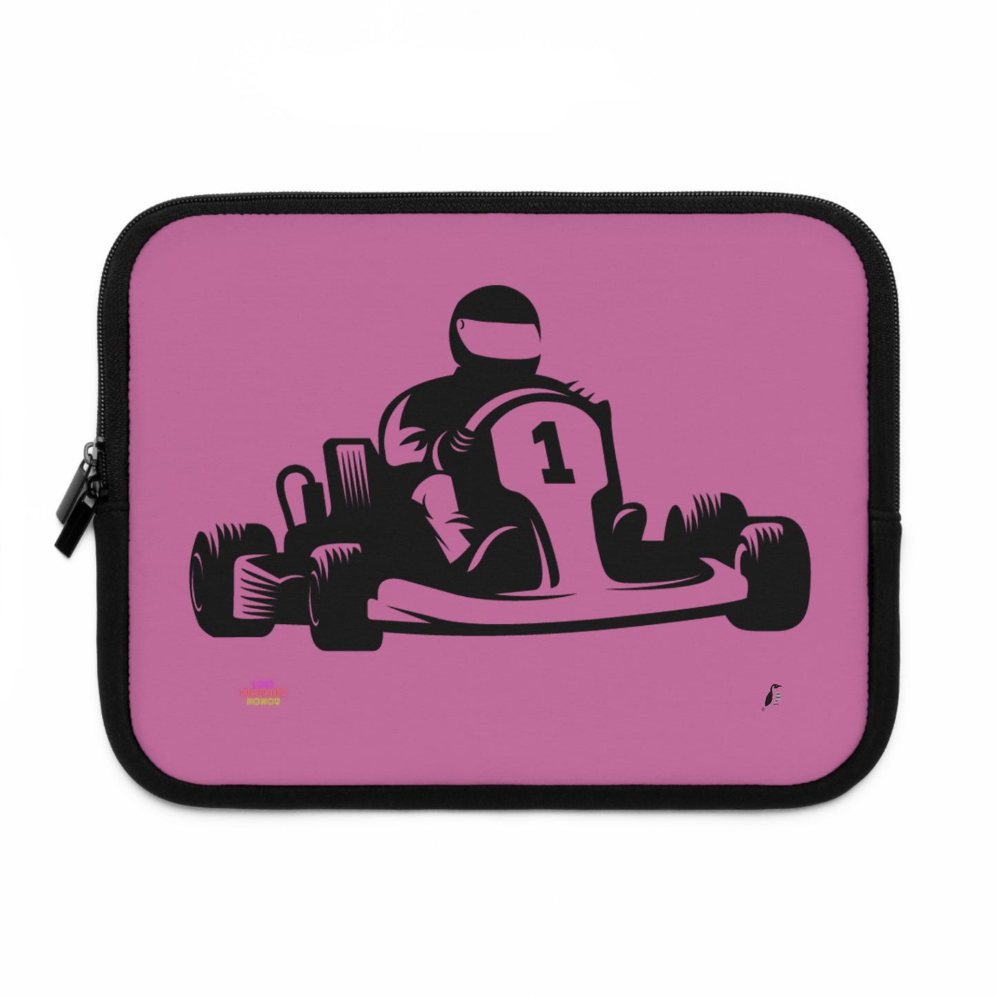 Laptop Sleeve: Racing Lite Pink