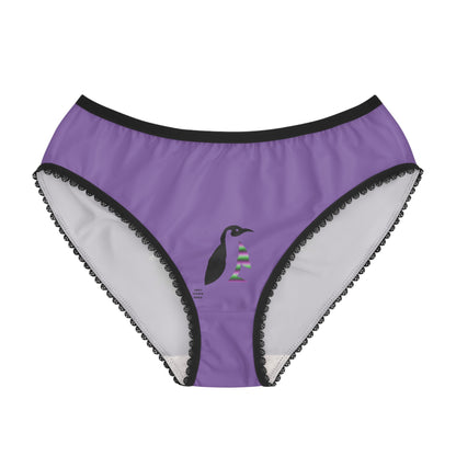 Women's Briefs: Wolves Lite Purple