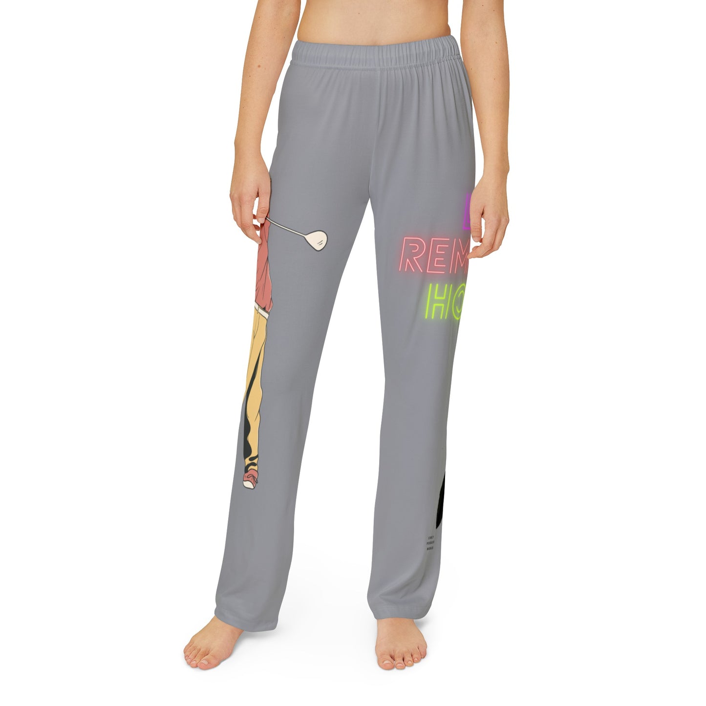 Kids Pajama Pants: Golf Grey