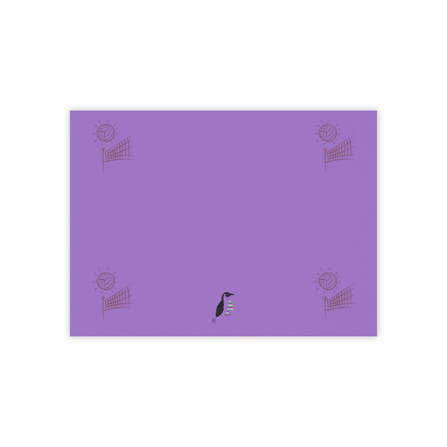 Post-it® Note Pads: Volleyball Lite Purple