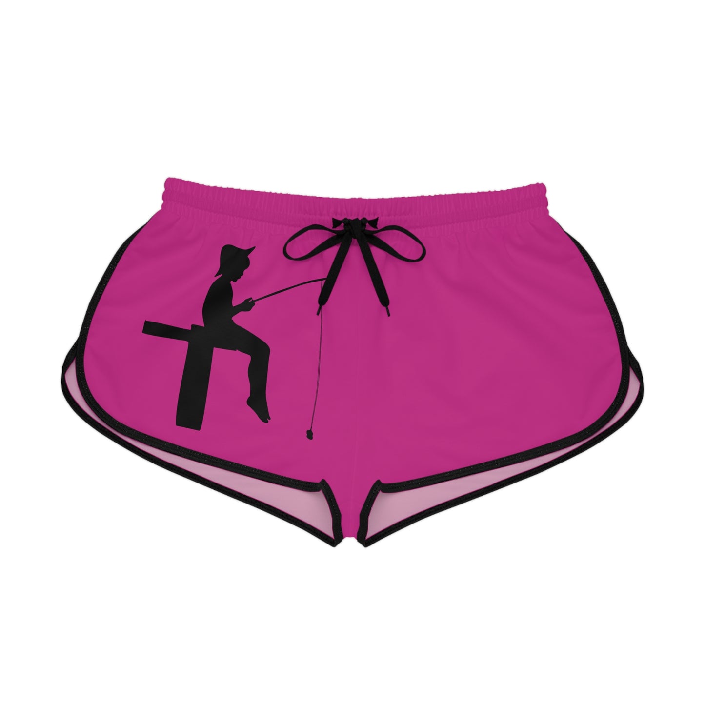 Women's Relaxed Shorts: Fishing Pink