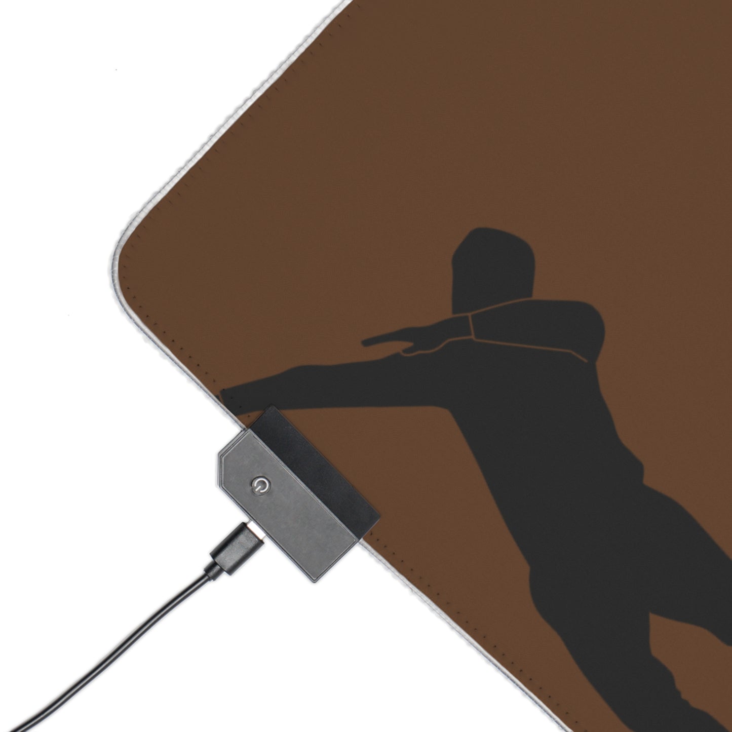 LED Gaming Mouse Pad: Dance Brown