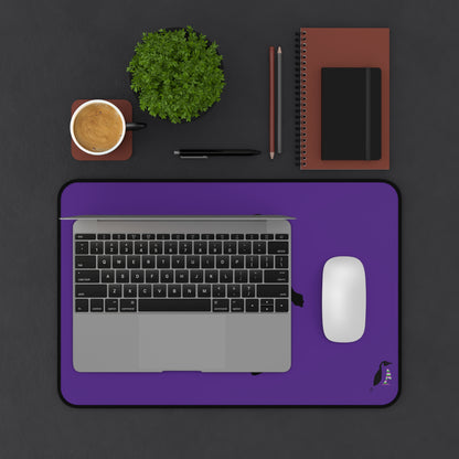 Desk Mat: Skateboarding Purple