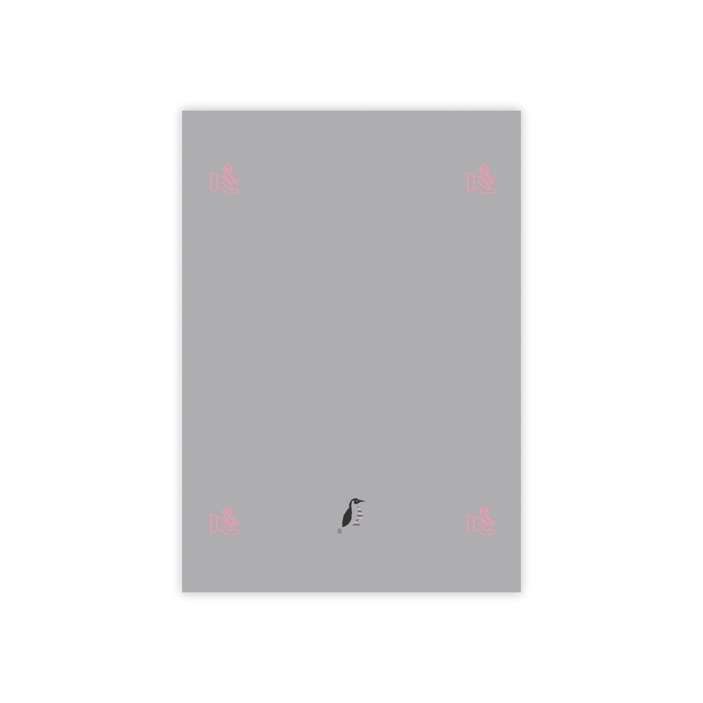 Post-it® Note Pads: Fight Cancer Grey