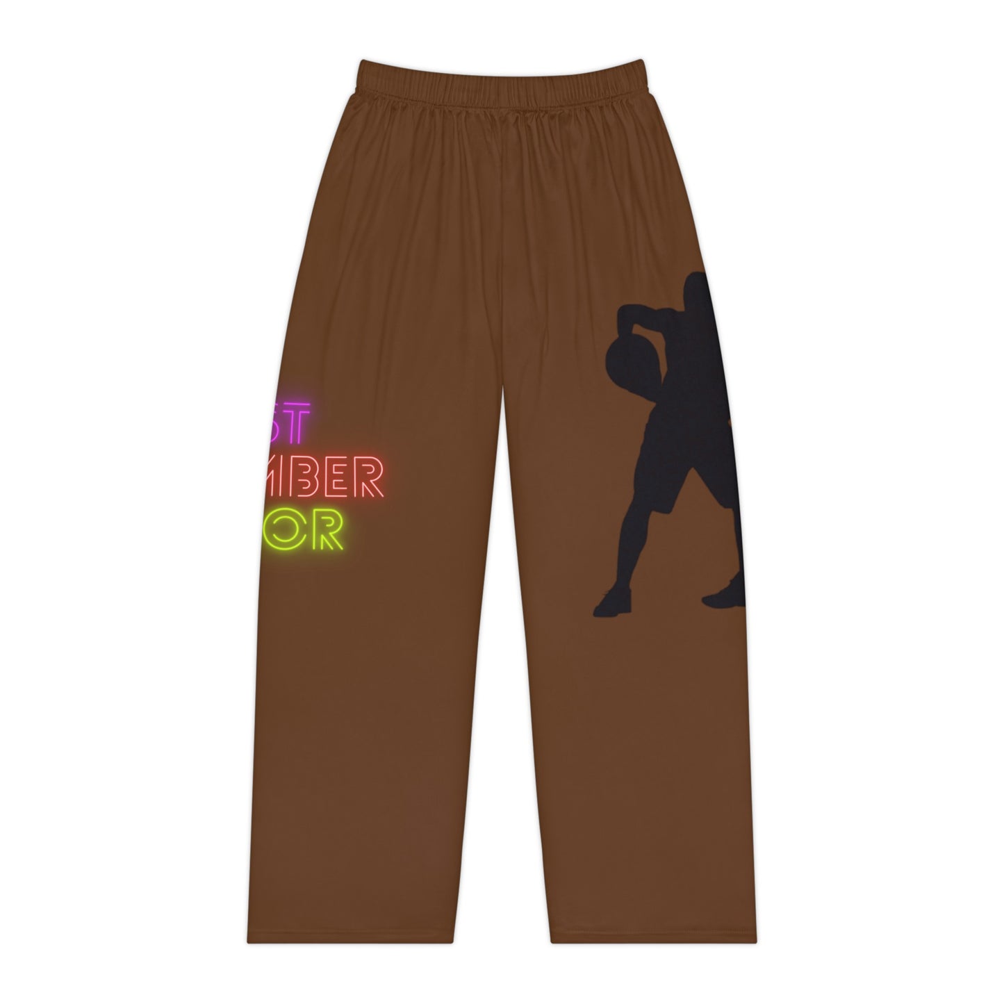 Women's Pajama Pants: Basketball Brown