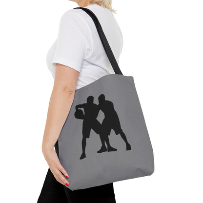 Tote Bag: Basketball Grey