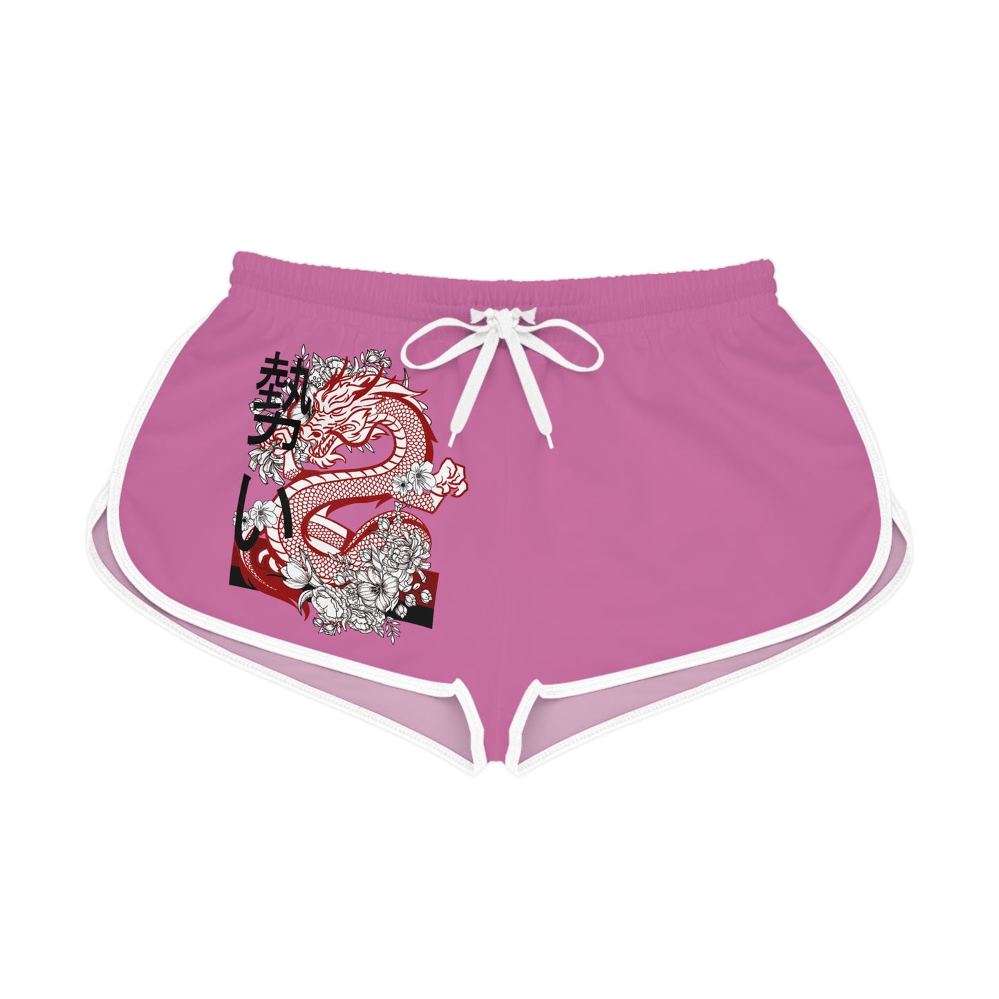 Women's Relaxed Shorts: Dragons Lite Pink