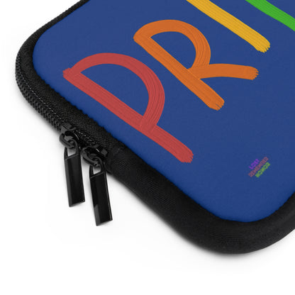 Laptop Sleeve: LGBTQ Pride Dark Blue