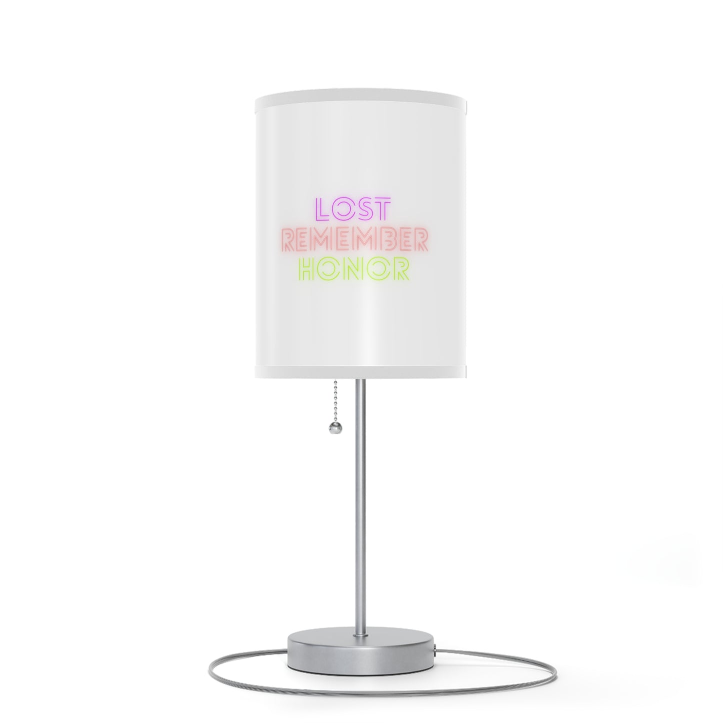 Lamp on a Stand, US|CA plug: Racing White