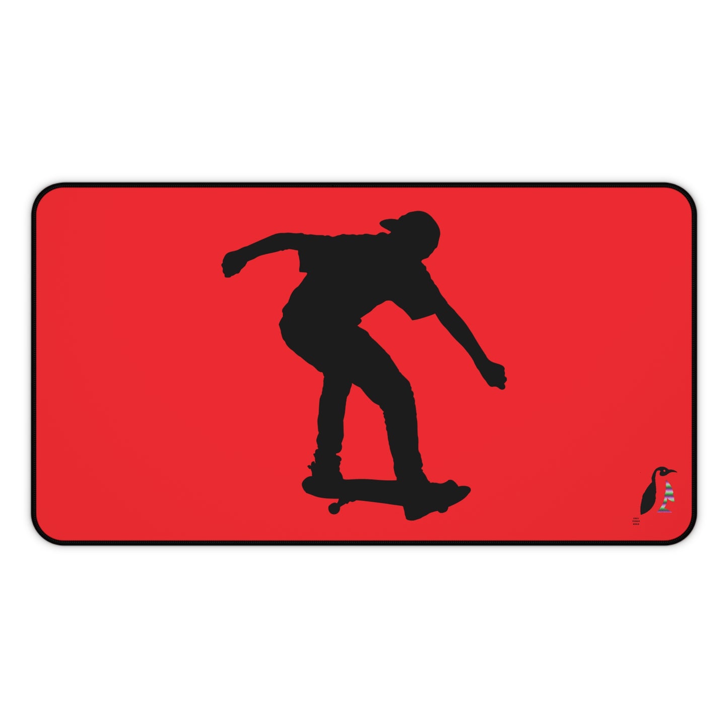 Desk Mat: Skateboarding Red