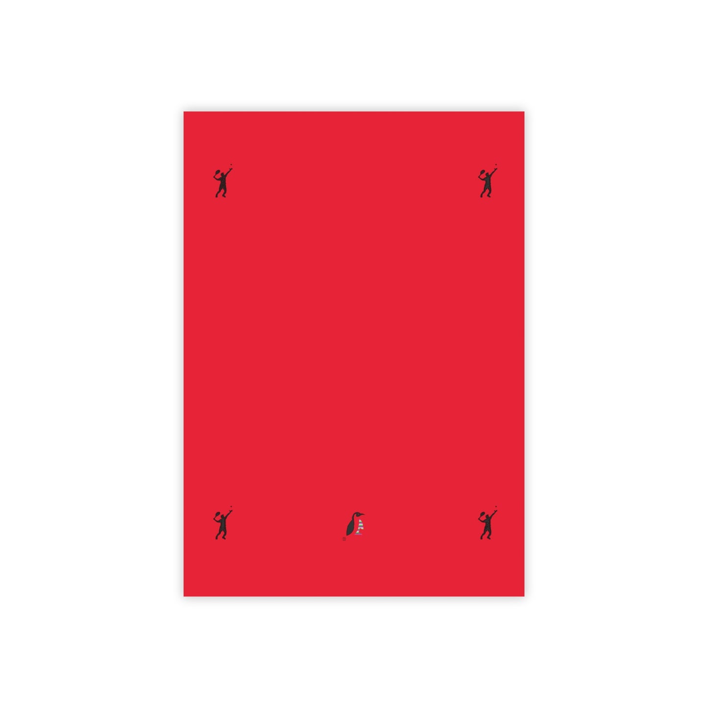 Post-it® Note Pads: Tennis Dark Red