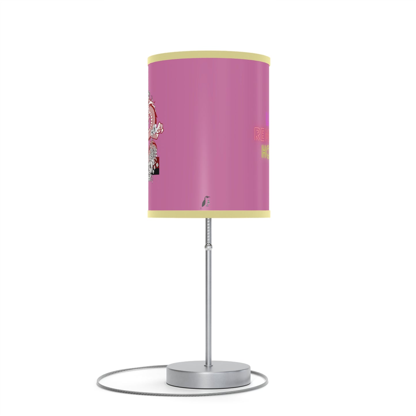 Lamp on a Stand, US|CA plug: Dragons Lite Pink