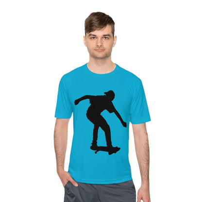 Moisture Wicking Tee: Skateboarding #2