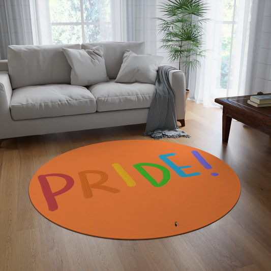 Round Rug: LGBTQ Pride Crusta