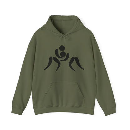 Heavy Blend™ Hooded Sweatshirt: Wrestling #1