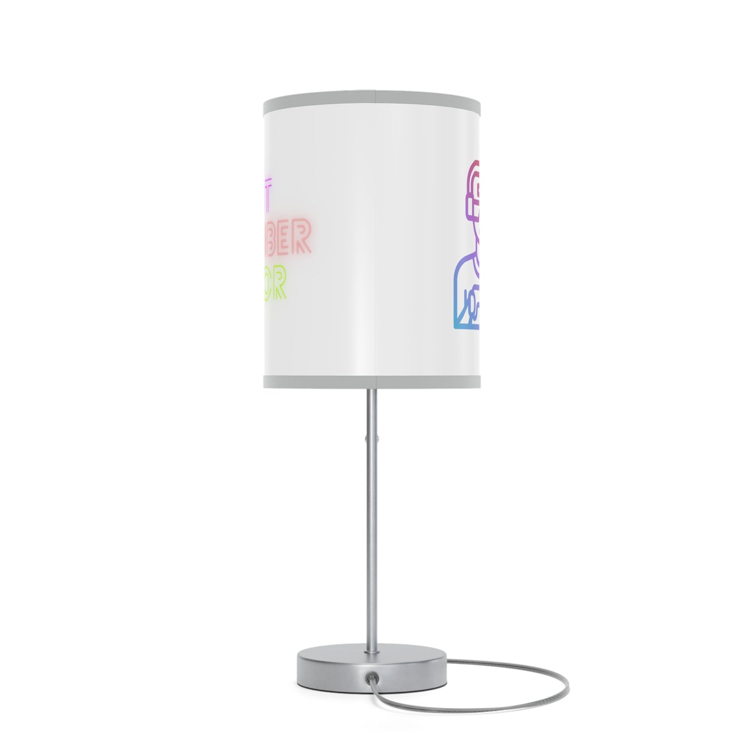 Lamp on a Stand, US|CA plug: Gaming White