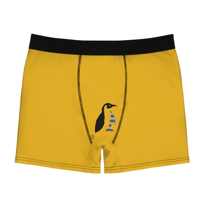 Men's Boxer Briefs: Volleyball Yellow