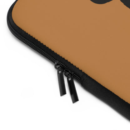 Laptop Sleeve: Basketball Lite Brown