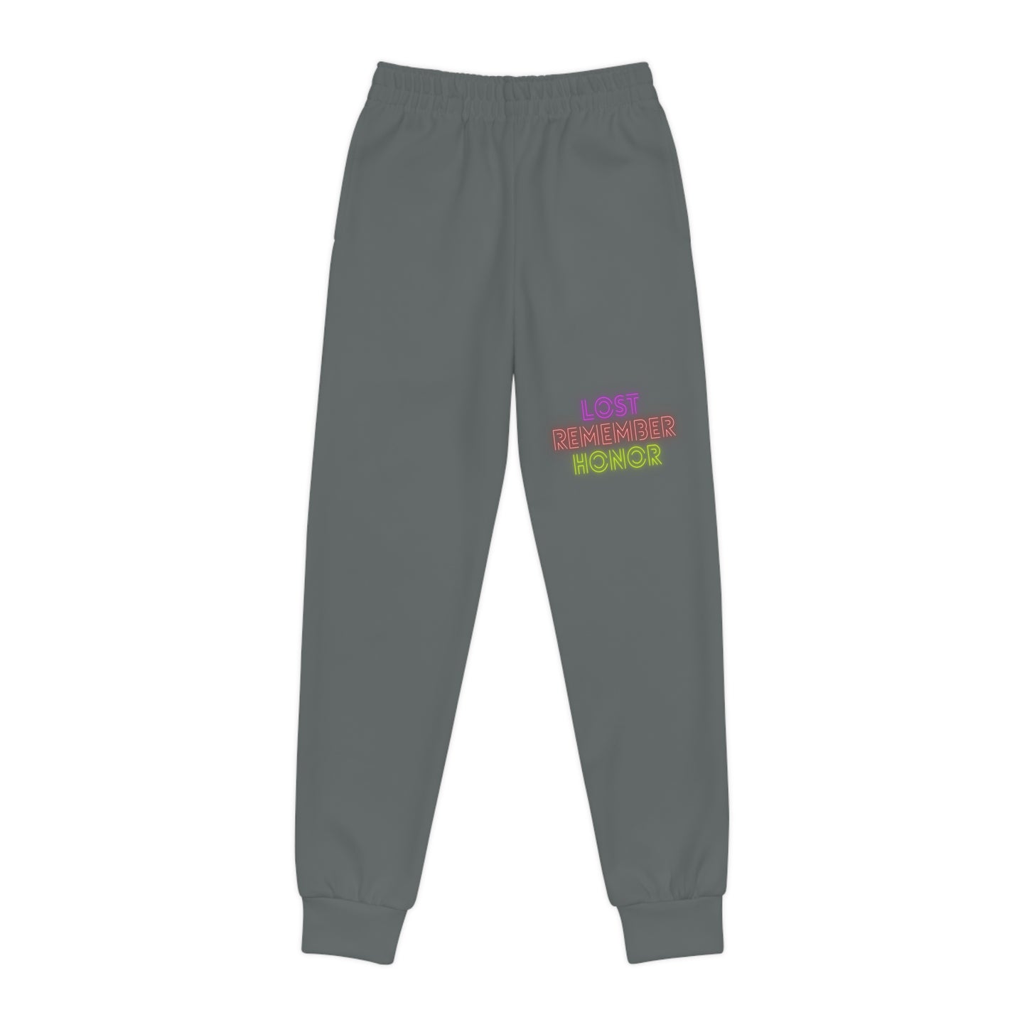 Youth Joggers: Lost Remember Honor Dark Grey