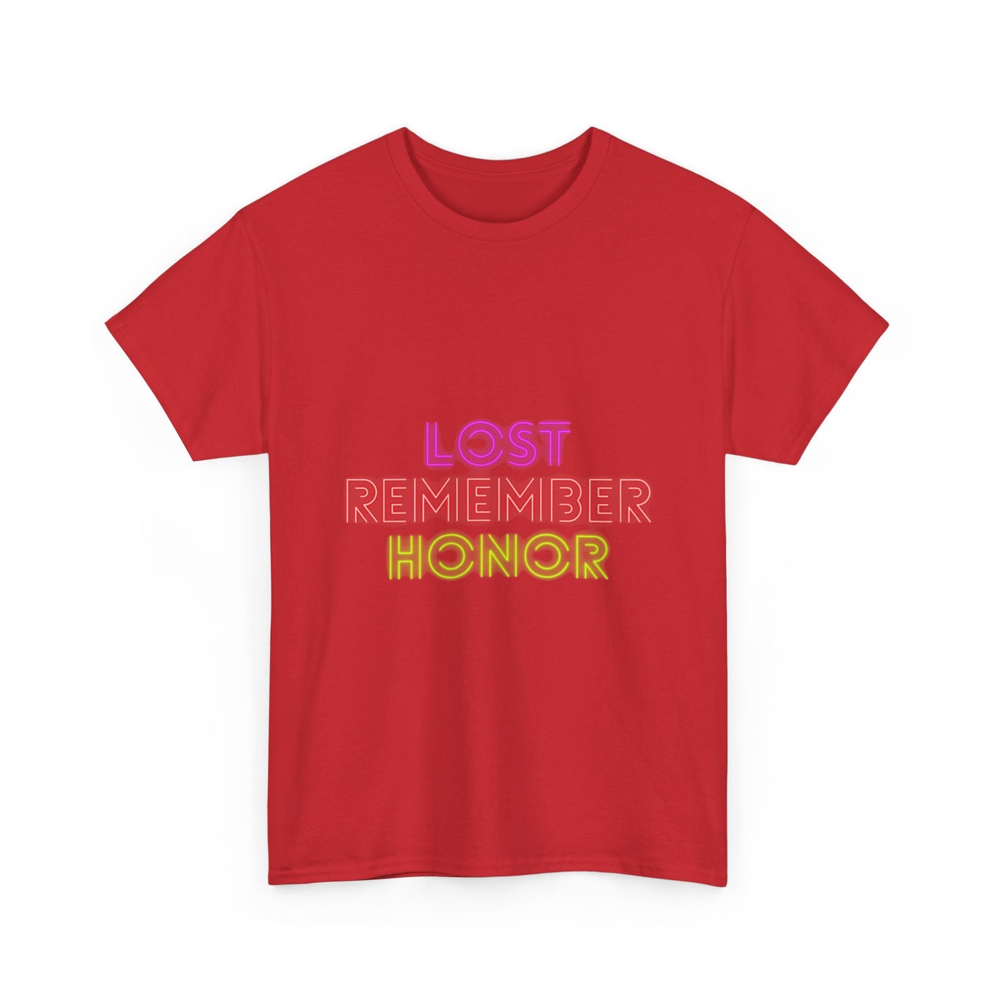 Heavy Cotton Tee: Lost Remember Honor #3