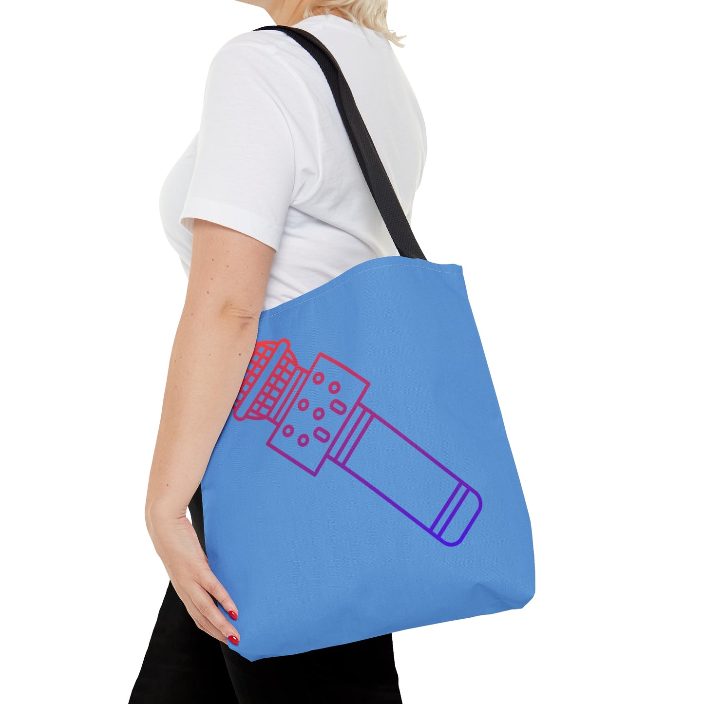 Tote Bag: Music Lite Blue