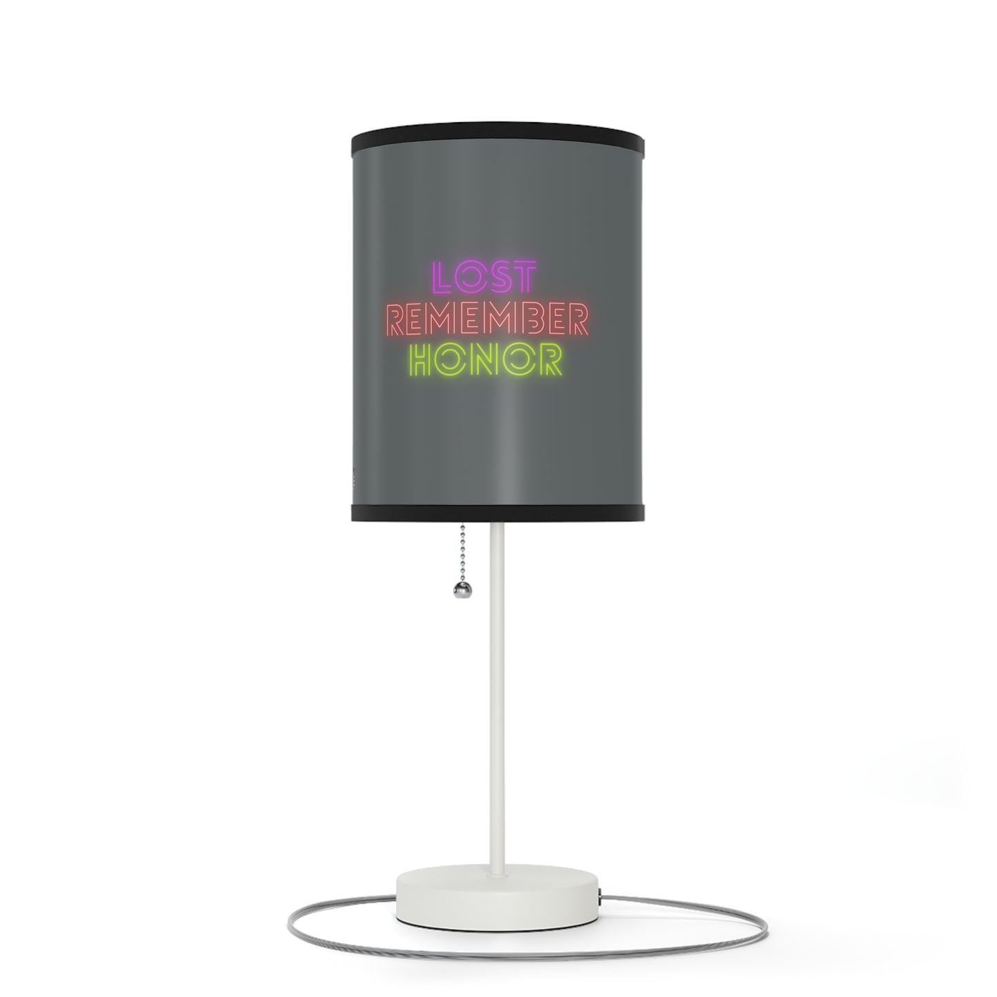 Lamp on a Stand, US|CA plug: Hockey Dark Grey