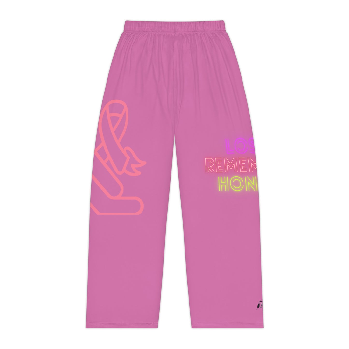 Women's Pajama Pants: Fight Cancer Lite Pink