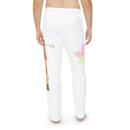 Men's Pajama Pants: Golf White