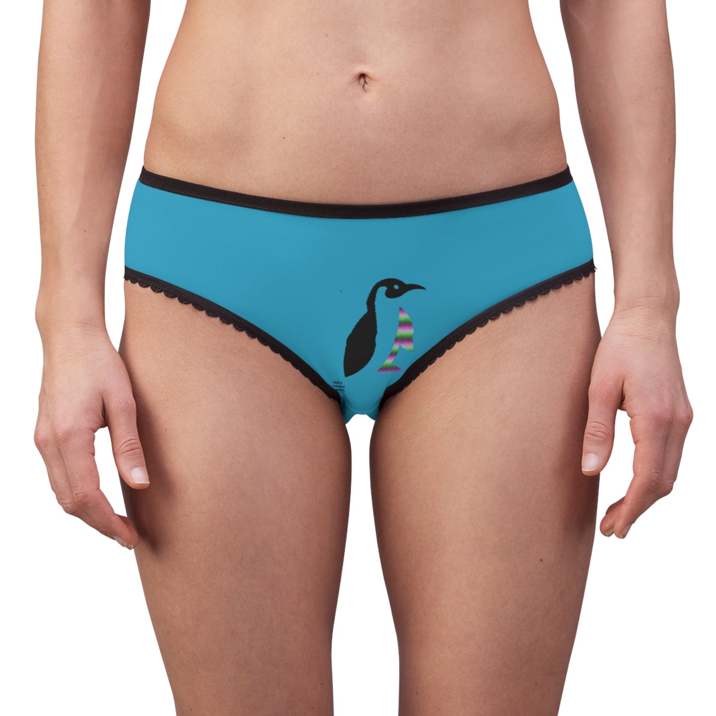 Women's Briefs: Dance Turquoise