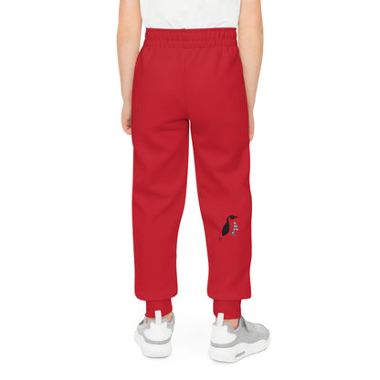 Youth Joggers: Lost Remember Honor Dark Red