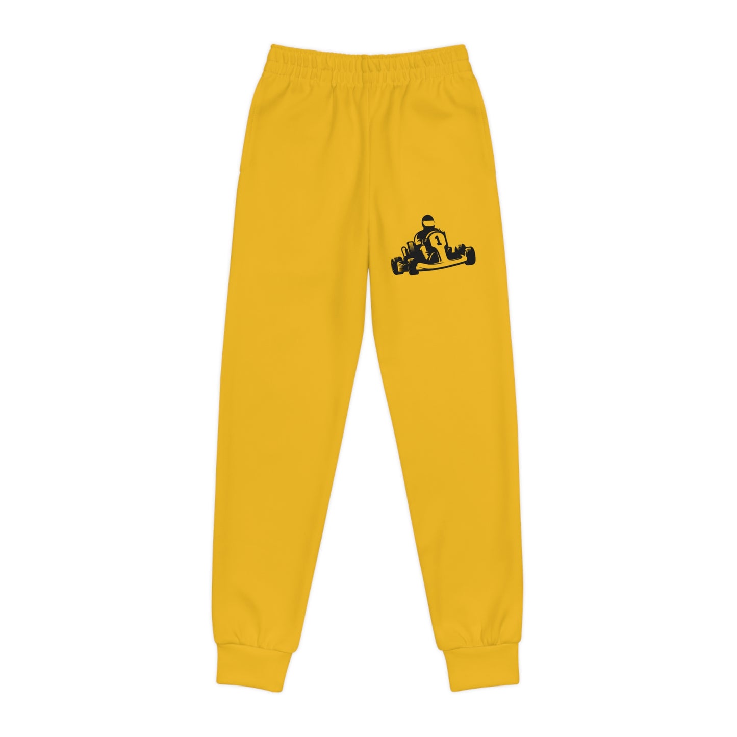 Youth Joggers: Racing Yellow