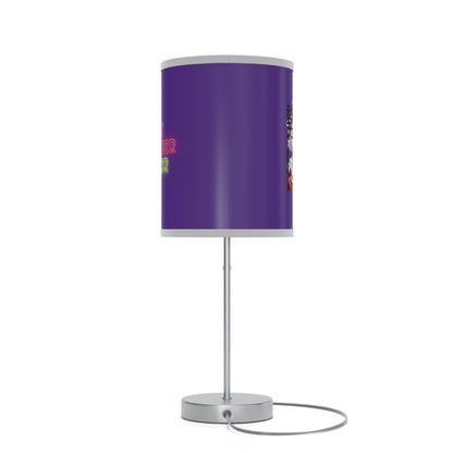 Lamp on a Stand, US|CA plug: Dragons Purple