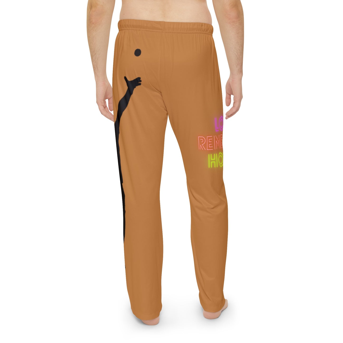 Men's Pajama Pants: Tennis Lite Brown