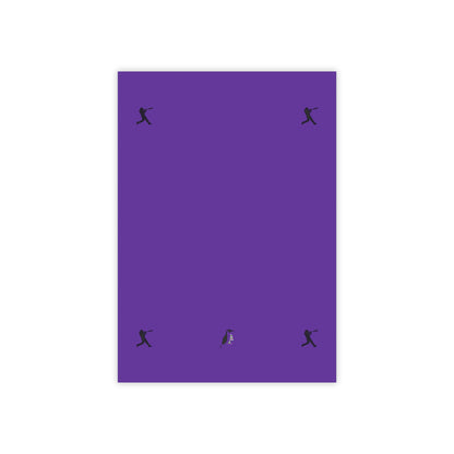 Post-it® Note Pads: Baseball Purple