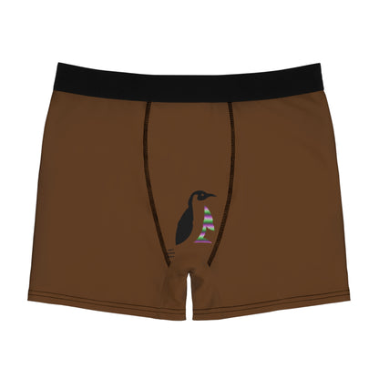 Men's Boxer Briefs: Volleyball Brown