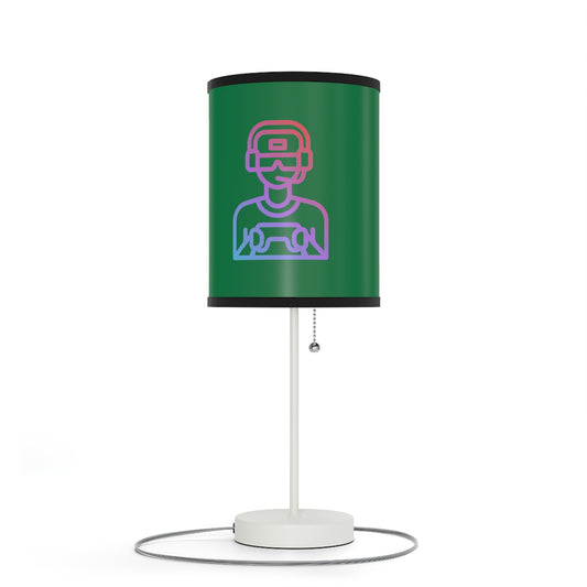 Lamp on a Stand, US|CA plug: Gaming Dark Green