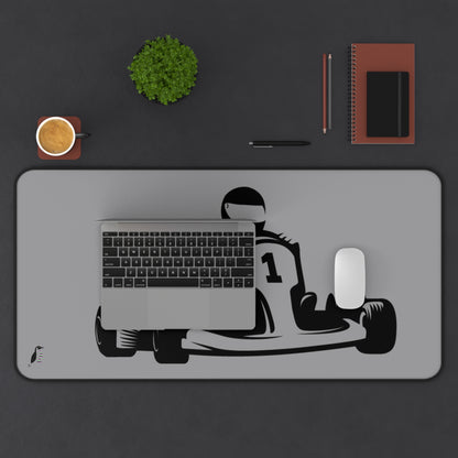 Desk Mat: Racing Grey