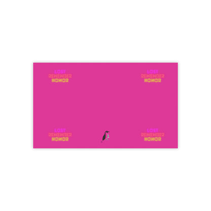 Post-it® Note Pads: Lost Remember Honor Pink