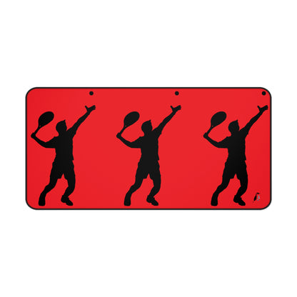 Desk Mat: Tennis Red