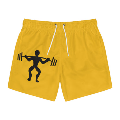 Swim Trunks: Weightlifting Yellow