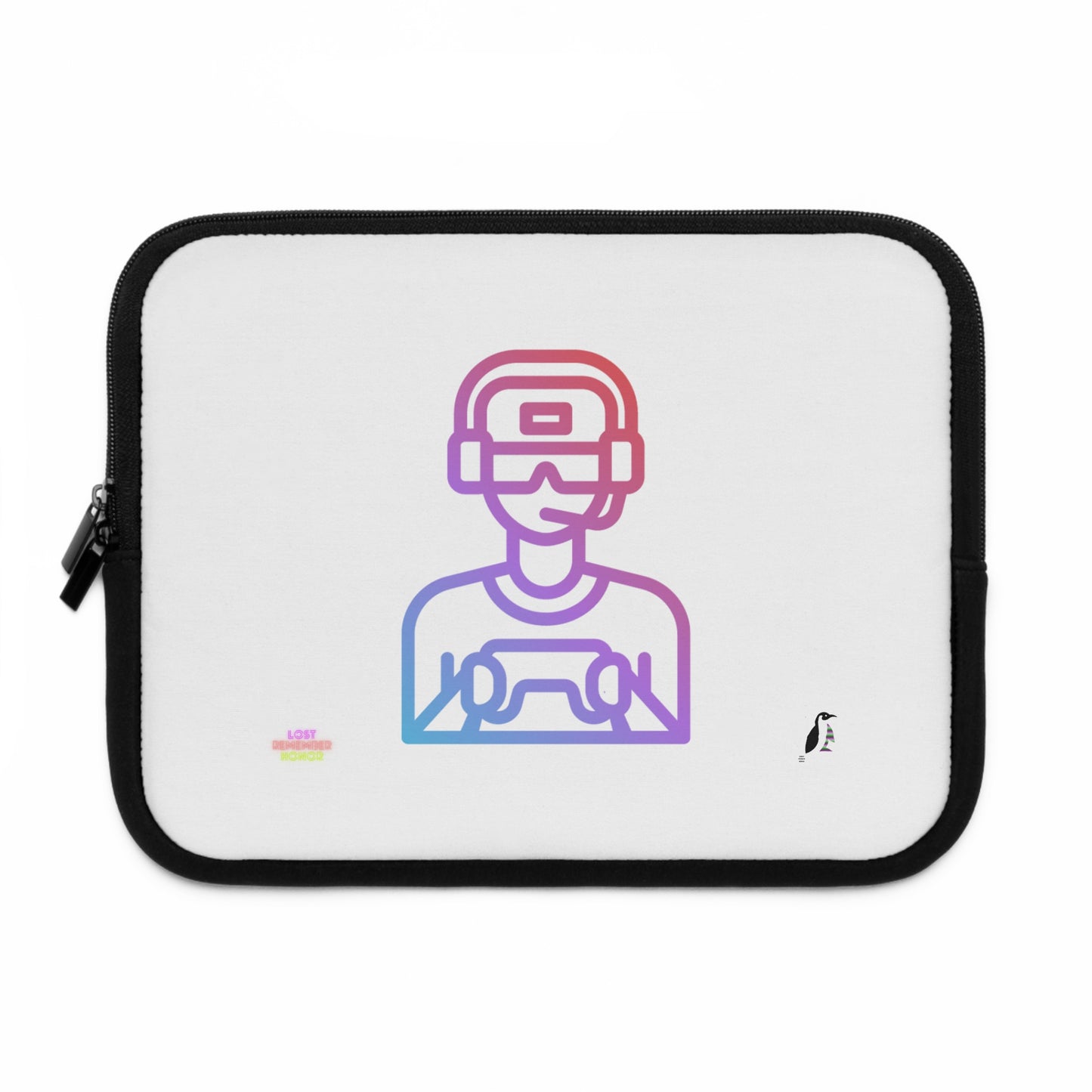 Laptop Sleeve: Gaming White