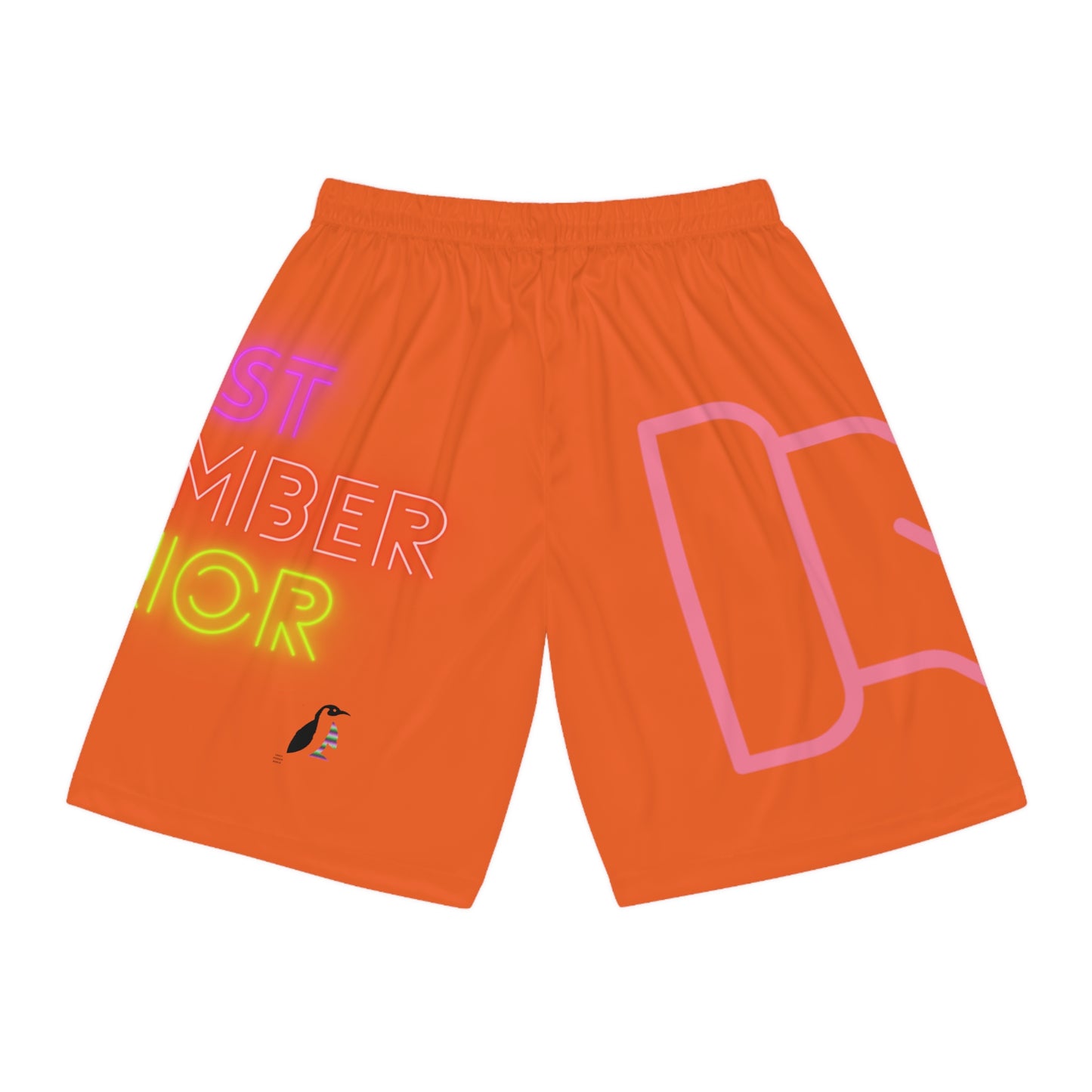 Basketball Shorts: Fight Cancer Orange